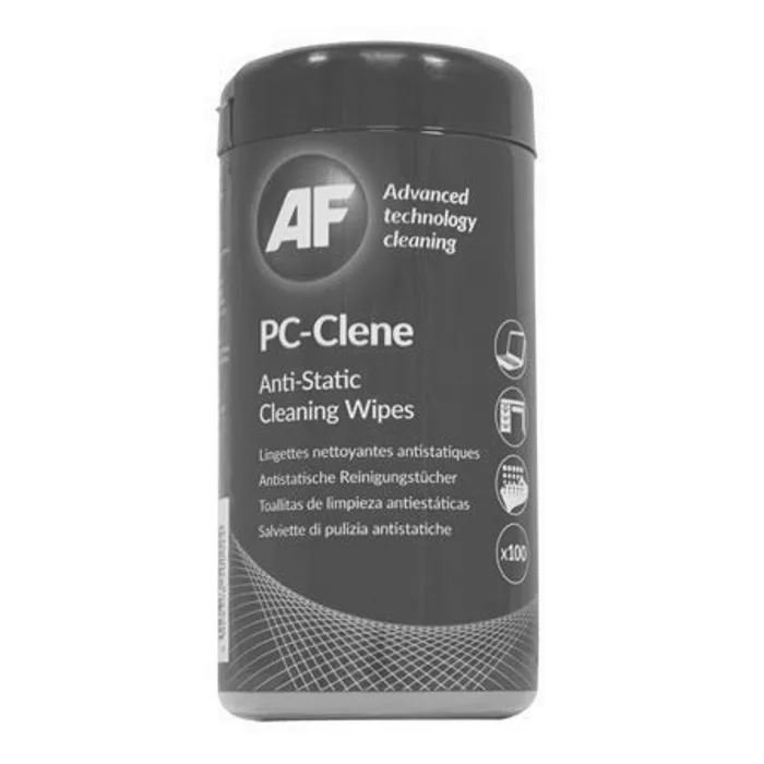 Hlavný obrázok produktu Čistící ubrousky, 100 ks, AF "PC-Clene"
