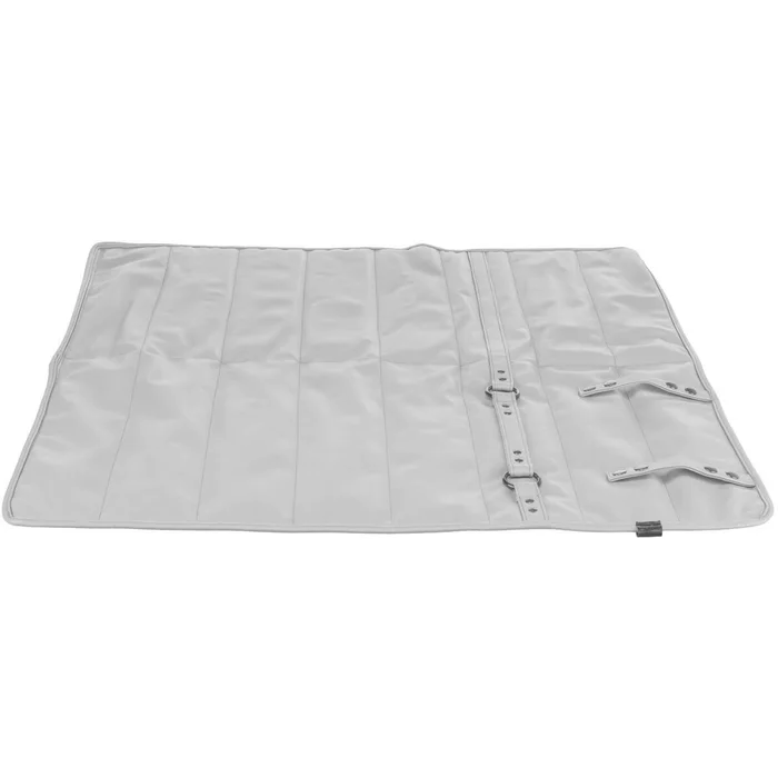Hlavný obrázok produktu CityStyle cestovní deka, umělá kůže 80 x 80 cm, světle šedá