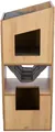CityStyle škrabadlo TOWER pre mačky, 105 cm, hnedá/sivá