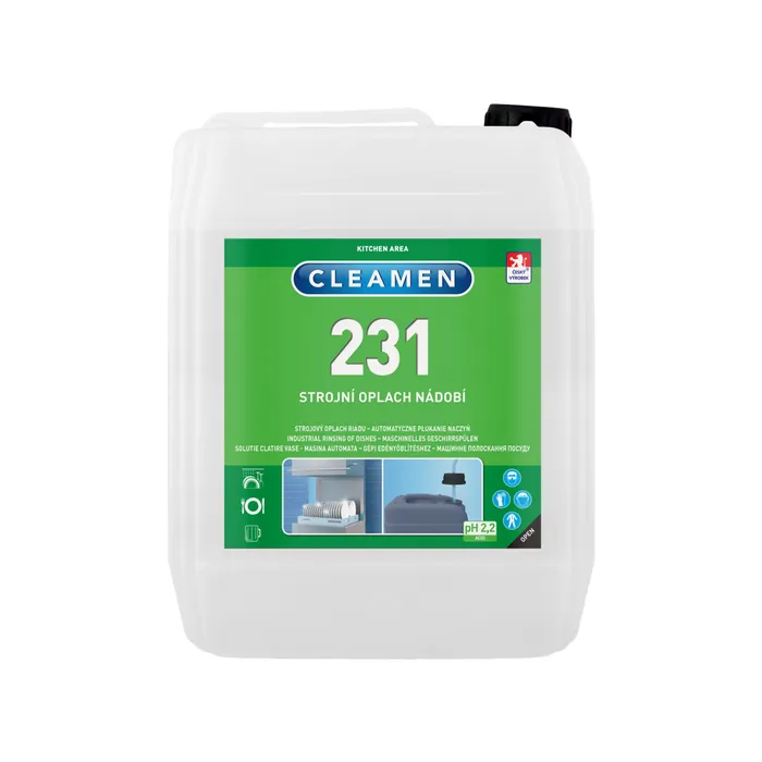 Hlavný obrázok produktu Cleamen 231 strojní oplach nádobí 5 kg