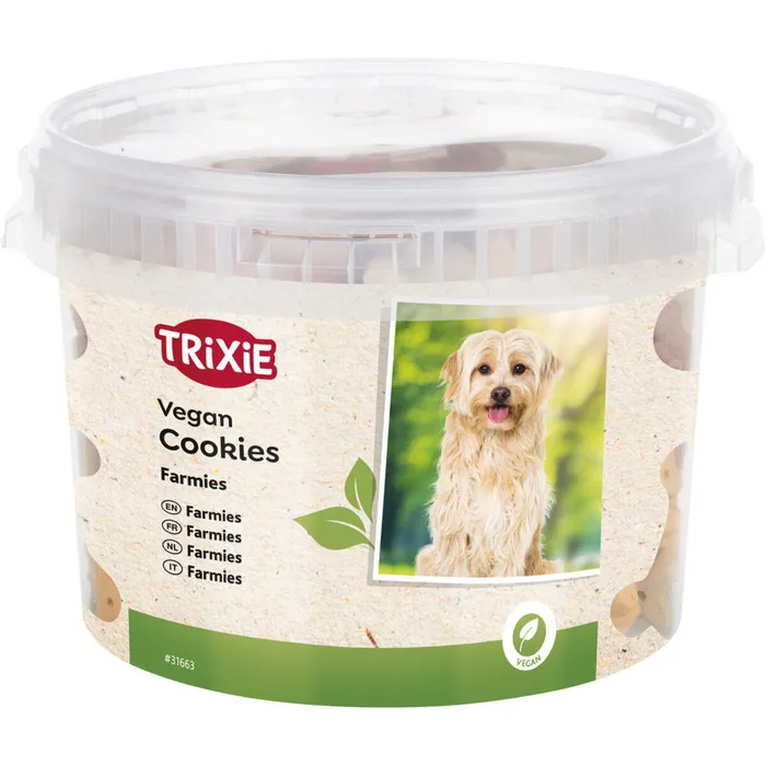 Hlavný obrázok produktu Cookie Snack Farmies v plastovém kyblíku 1300g