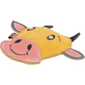 Ďalší obrázok produktu Cow - hlava krávy, 17 cm, hračka pro psy, 100% pravá kůže, žlutá