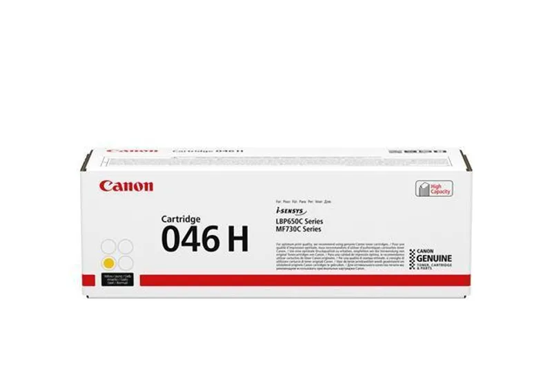 Hlavný obrázok produktu CRG-046HY toner do tiskárny LBP654, žlutá, velkokapacitní, 6,3 tis.stran, CANON
