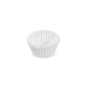 Cukrárenský košíček (PAP) biely priemer 26 x 16 mm [1000 ks]