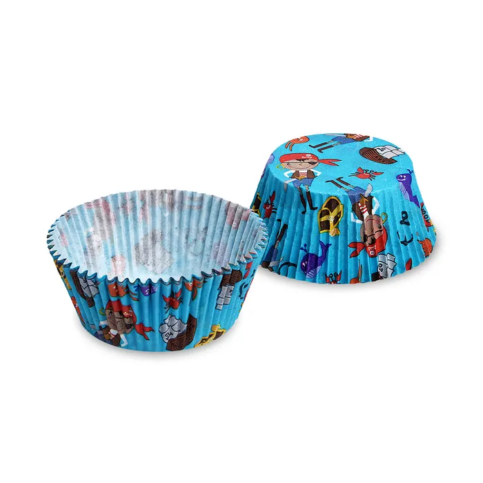 Hlavný obrázok produktu Cukrářský košíček (PAP) Pirát průměr 50 x 30 mm [40 ks]