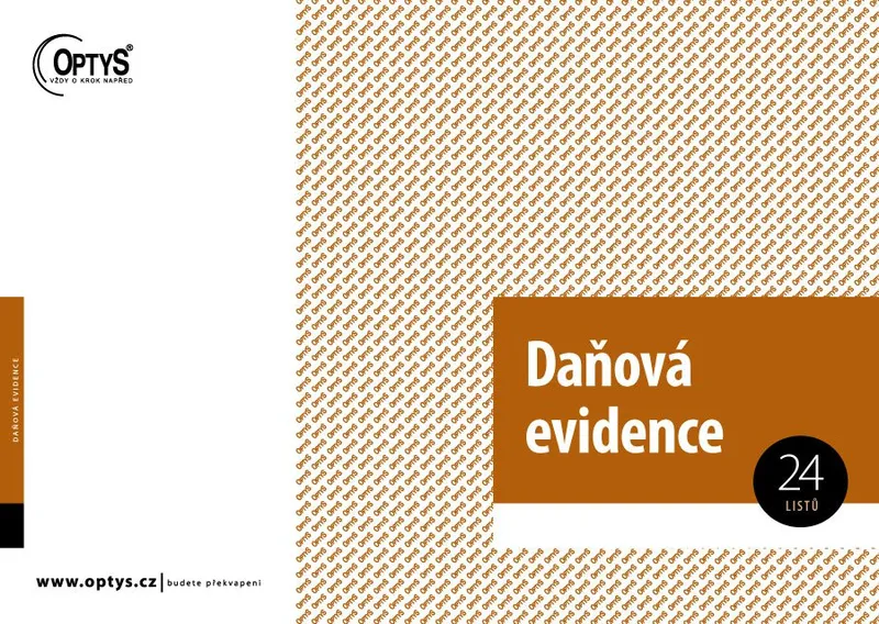 Hlavný obrázok produktu Daňová evidence s klopou A4 1001