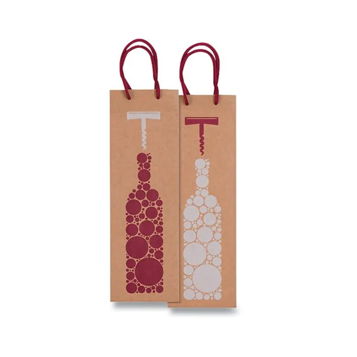 Hlavný obrázok produktu Dárková taška Bottiglia Kraft 120 x 90 x 370 mm