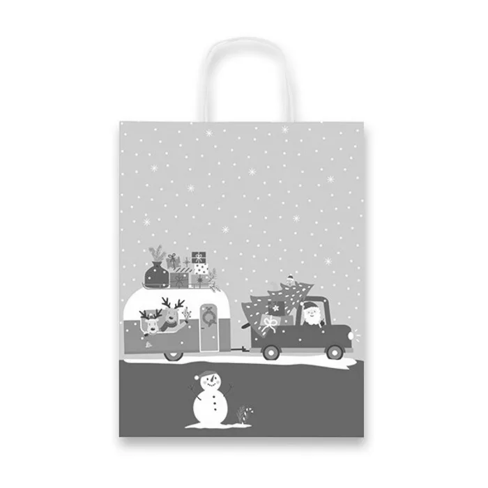 Hlavný obrázok produktu Dárková taška Christmas Caravan různé rozměry 360 x 120 x 460 mm