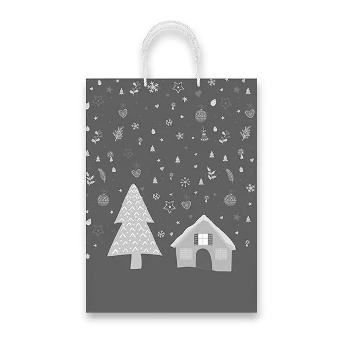Hlavný obrázok produktu Dárková taška Christmas Snowfall různé rozměry 300 x 120 x 410 mm