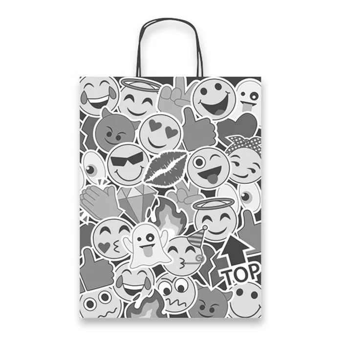 Hlavný obrázok produktu Dárková taška Emoji 260 x 120 x 345 mm