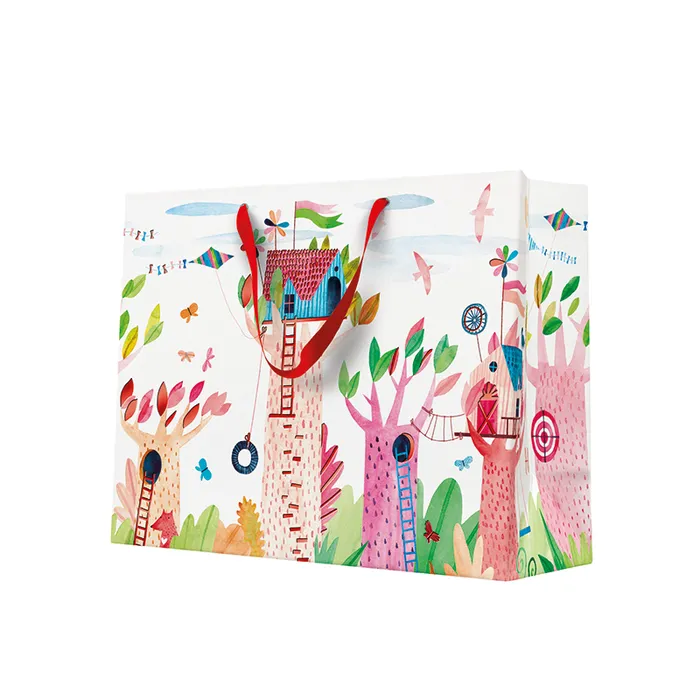 Hlavný obrázok produktu Dárková taška horizontal - Children Tree House 33,5x13x26,5 cm