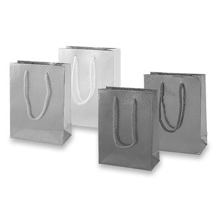 Hlavný obrázok produktu Dárková taška metalická 125 x 170 x 60 mm, mix barev