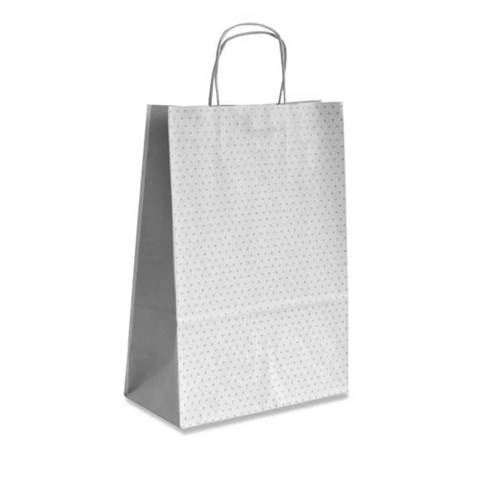 Hlavný obrázok produktu Dárková taška Natura Pois bílá, 160 X 80 X 210 mm, velikost S