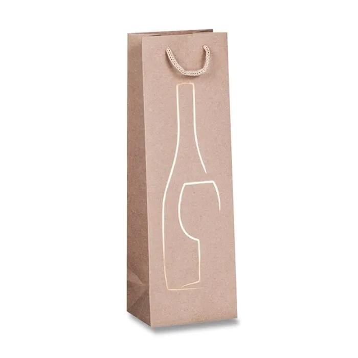 Hlavný obrázok produktu Dárková taška Stampa a Caldo 120 x 90 x 370 mm béžová