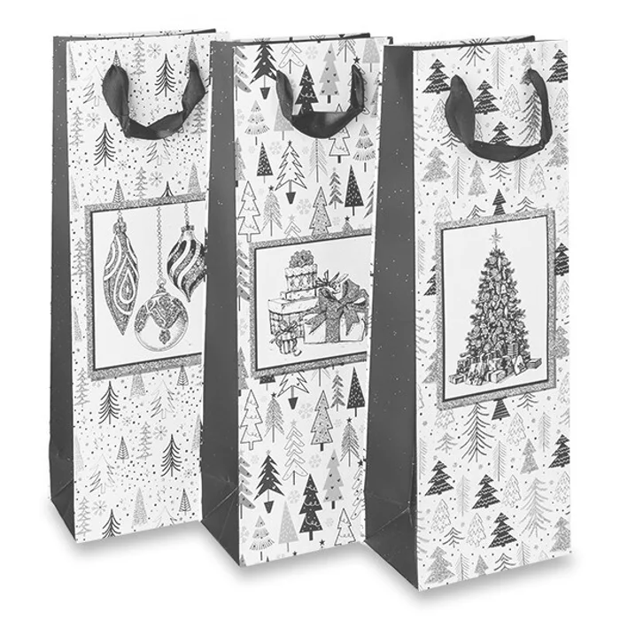 Hlavný obrázok produktu Dárková taška Stromečky 127 x 83 x 360 mm, na lahev