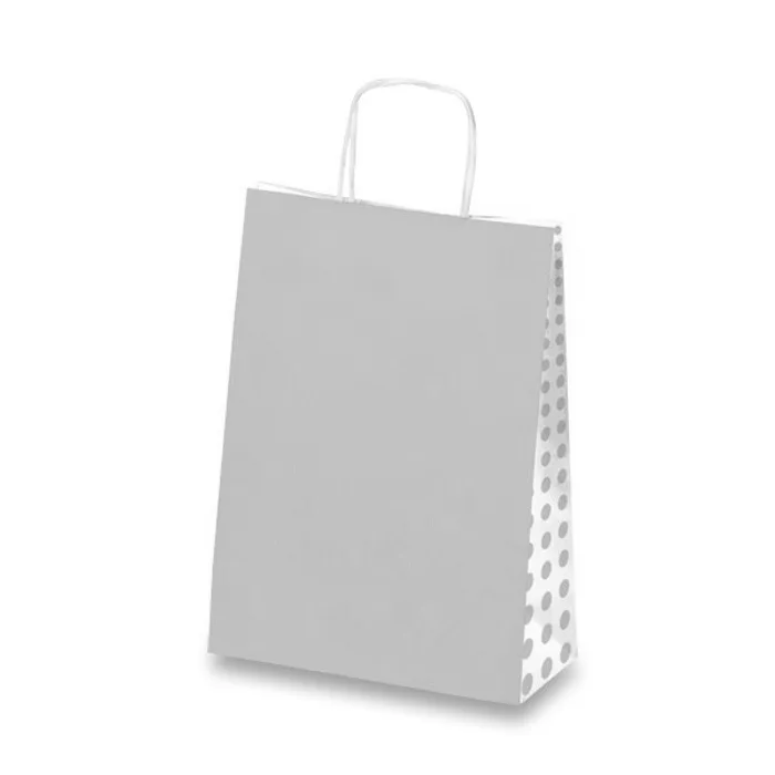 Hlavný obrázok produktu Dárková taška Tinta Unita Dots zelená, 360x120x410 mm