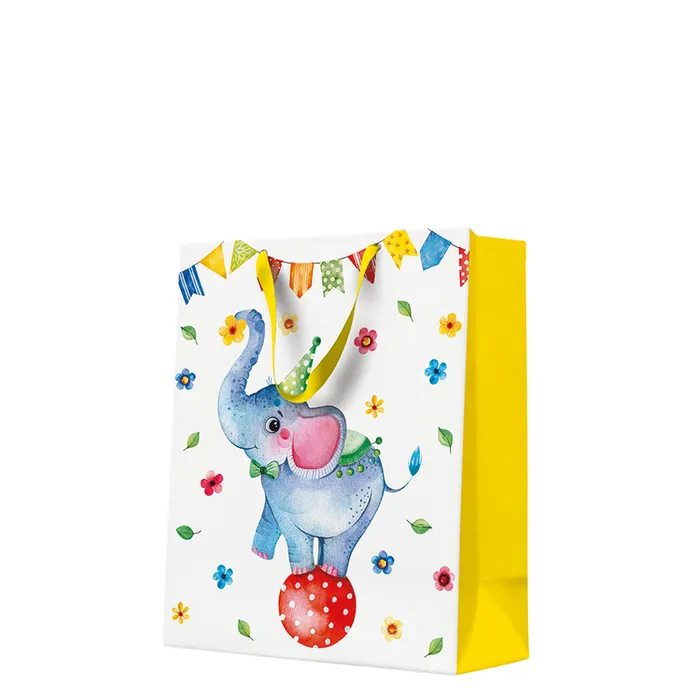 Hlavný obrázok produktu Dárková taška velká - Circus Elephant 26,5x13x33,5 cm