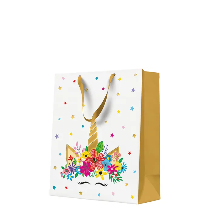 Hlavný obrázok produktu Dárková taška velká - Unicorn Party 26,5x13x33,5 cm