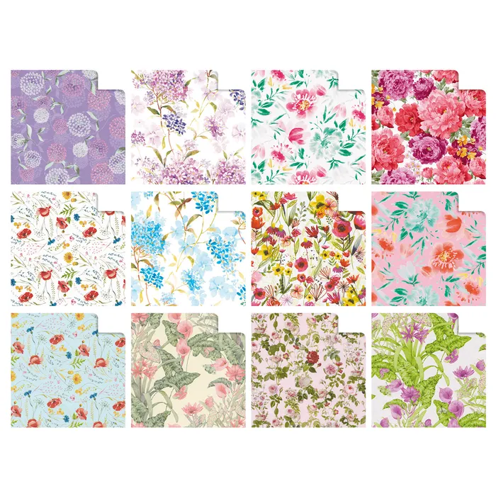 Hlavný obrázok produktu Dárkový balicí papír Fiori 2 x 0,7 m, mix motivů