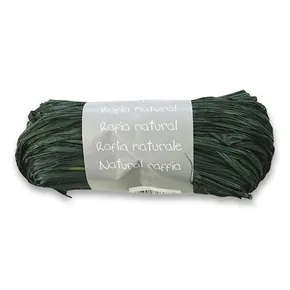 Darčekový povrázok, 50 g, tmavo zelená