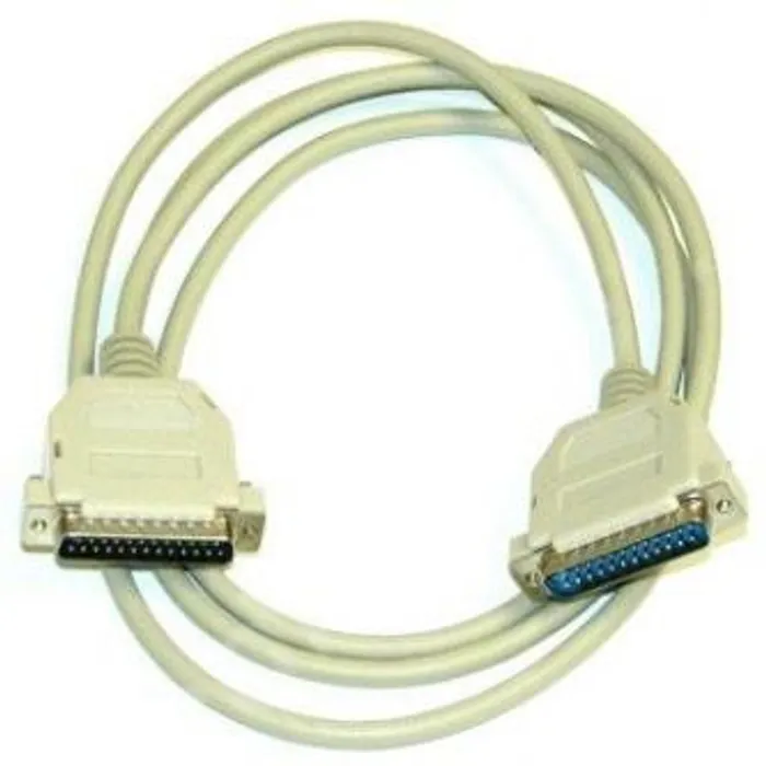 Hlavný obrázok produktu Datový kabel paralelní, 25 pin M- 25 pin M, 2m, laplink, šedý