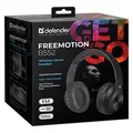 Defender FreeMotion B552, slúchadlá s mikrofónom, ovládanie hlasitosti, čierna, 2.0, 40 mm