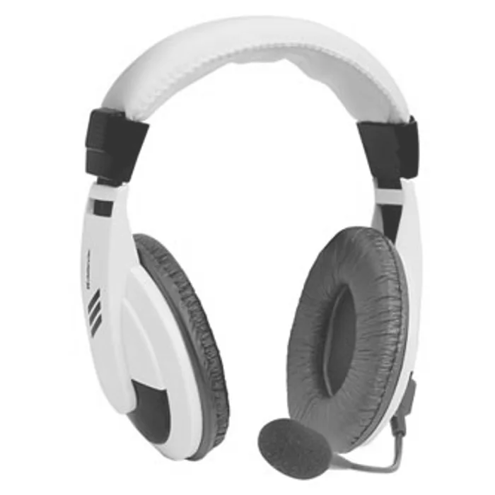 Hlavný obrázok produktu Defender Gryphon 750, sluchátka s mikrofonem, ovládání hlasitosti, bílá, uzavřená, 2x 3.5
