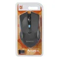 Defender Myš Accura MM-275, 1600DPI, 2.4 [GHz], optická, 6tl., bezdrôtová, čierna, 1 ks AA