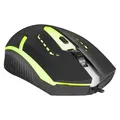 Ďalší obrázok produktu Defender Myš Hit MB-601, 1200DPI, optická, 4tl., drôtová USB, čierna, herná, podsvietená