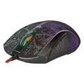 Defender Myš OverLord GM-890, 3200DPI, optická, 6tl., drôtová USB, čierna, herná, RGB