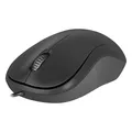 Defender Myš Patch MS-759, 1000DPI, optická, 3tl., drôtová USB, čierna, kancelárska, kompakt.