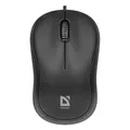 Defender Myš Patch MS-759, 1000DPI, optická, 3tl., drôtová USB, čierna, kancelárska, kompakt.