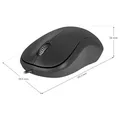 Defender Myš Patch MS-759, 1000DPI, optická, 3tl., drôtová USB, čierna, kancelárska, kompakt.