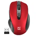 Defender Myš PRIME MB-053, 1600DPI, 2.4 [GHz], optická, 6tl., bezdrôtová, červená, 1 ks A