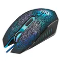Ďalší obrázok produktu Defender Myš Shock GM-110L, 3200DPI, optická, 6tl., drôtová USB, čierna, s hernou podložkou, podsvietená