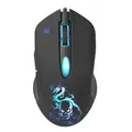 Defender Myš Sky Dragon GM-090L, 3200DPI, optická, 6tl., drôtová USB, čierna, s hernou podložkou, podsvietená