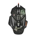 Defender Myš sTarx GM-390L, 3200DPI, optická, 8tl., drôtová USB, čierna, herná, vymeniteľné závažia, podsvietená
