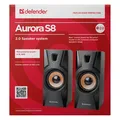 Ďalší obrázok produktu Defender reproduktory Aurora S8, 2.0, 8W, čierne, regulácia hlasitosti, 70Hz~20kHz