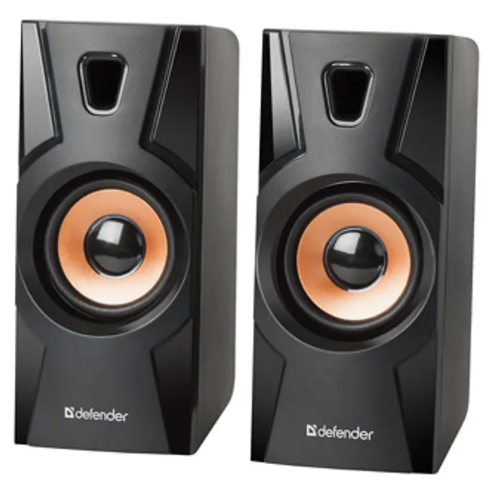 Hlavný obrázok produktu Defender reproduktory Aurora S8, 2.0, 8W, černé, regulace hlasitosti, 70Hz~20kHz
