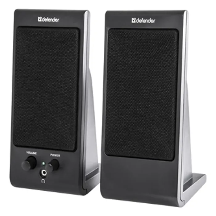 Hlavný obrázok produktu Defender reproduktory SPK-170, 2.0, 4W, černé, regulace hlasitosti, magneticky stíněné po