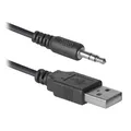 Defender reproduktory SPK 240, 2.0, 2x3W, čierne, regulácia hlasitosti, drevené, 100Hz~18kHz