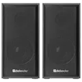 Defender reproduktory SPK 240, 2.0, 2x3W, čierne, regulácia hlasitosti, drevené, 100Hz~18kHz