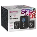 Ďalší obrázok produktu Defender reproduktory V11, 2.1, 11W, čierne, regulácia hlasitosti, tlačidlo napájania, nastavenie basov a výšok, 40Hz~18kHz
