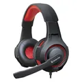 Ďalší obrázok produktu Defender Sada myši Devourer MHP-006, 3200DPI, optická, 6tl., drôtová USB, čierna, s hernými slúchadlami a podložkou, podsvietená