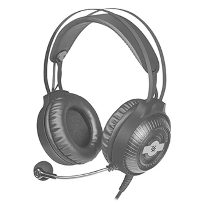 Hlavný obrázok produktu Defender Stellar, herní sluchátka s mikrofonem, ovládání hlasitosti, černá, 2.0, 50 mm mě