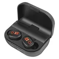 Ďalší obrázok produktu Defender Twins 639, slúchadlá s mikrofónom, bez ovládania hlasitosti, čierna, špuntové, BT 5.0, TWS, nabíjacie púzdro s powerbanko