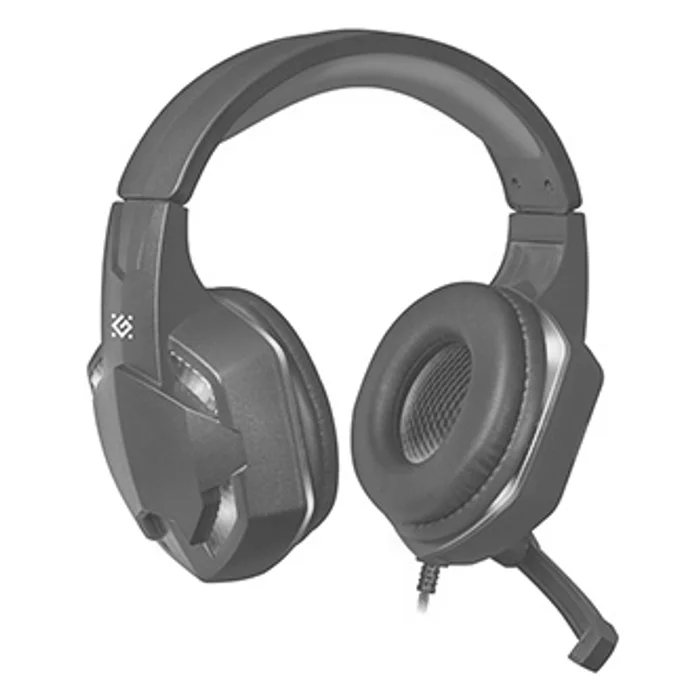 Hlavný obrázok produktu Defender Warhead G-370, herní sluchátka s mikrofonem, ovládání hlasitosti, černo-červená,