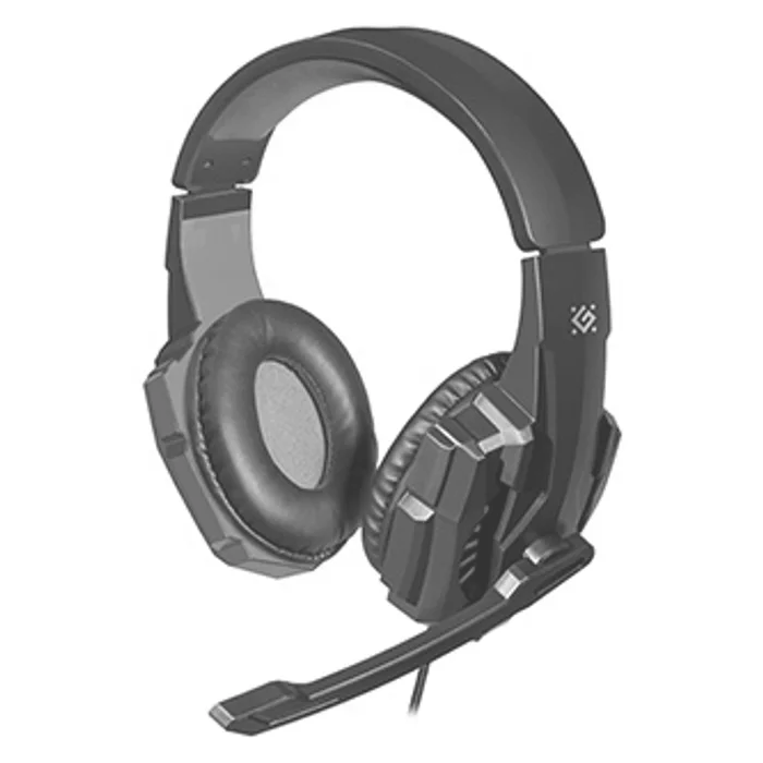 Hlavný obrázok produktu Defender Warhead G-390, herní sluchátka s mikrofonem, ovládání hlasitosti, černo-modrá, 2