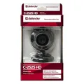 Ďalší obrázok produktu Defender Web kamera C-2525HD, 2 Mpix, USB 2.0, čierna, pre notebook/LCD