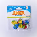 Dekoračné jahody, mix farieb - sada 15 ks